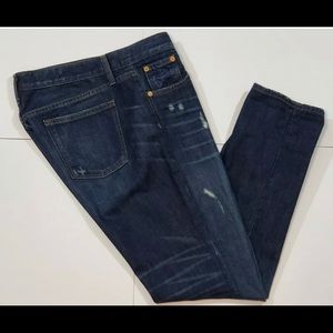 J Crew Broken In Boyfriend Jeans 34x29 Womens Dark